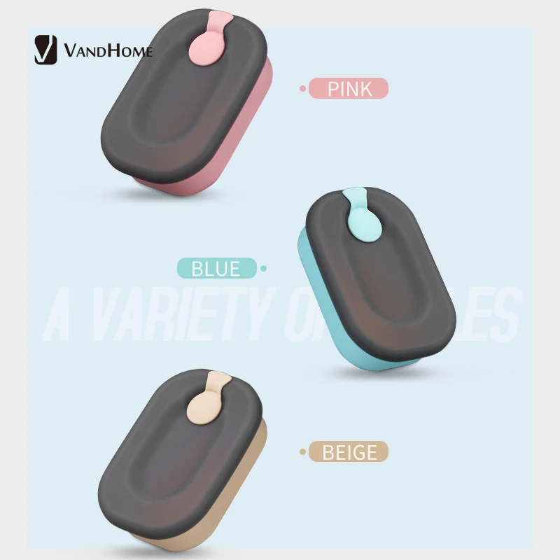 VandHome, японская 304, нержавеющая сталь, Bento Box, микроволновая печь, Ланч-бокс для детей, школьная коробка для фруктов, еда, герметичный контейнер для ланча