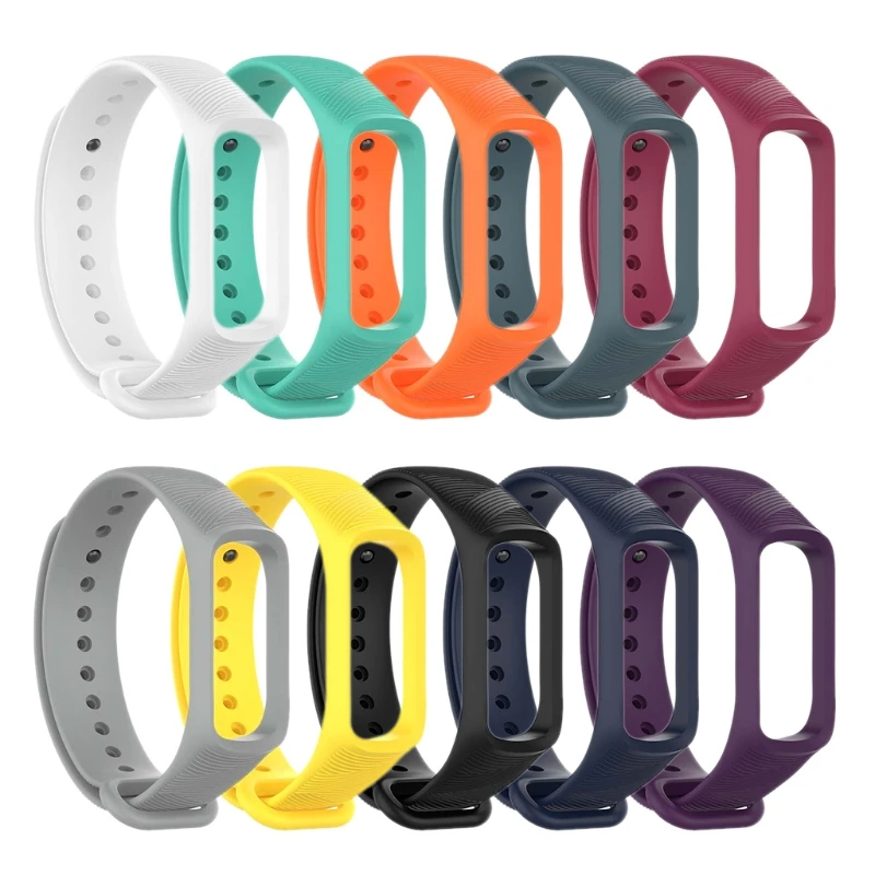 

For -Samsung -Galaxy fit e R375 twill silicone Watch strap Smart Bracelet Wristband Loop Sport Replacement Accessories X6HB