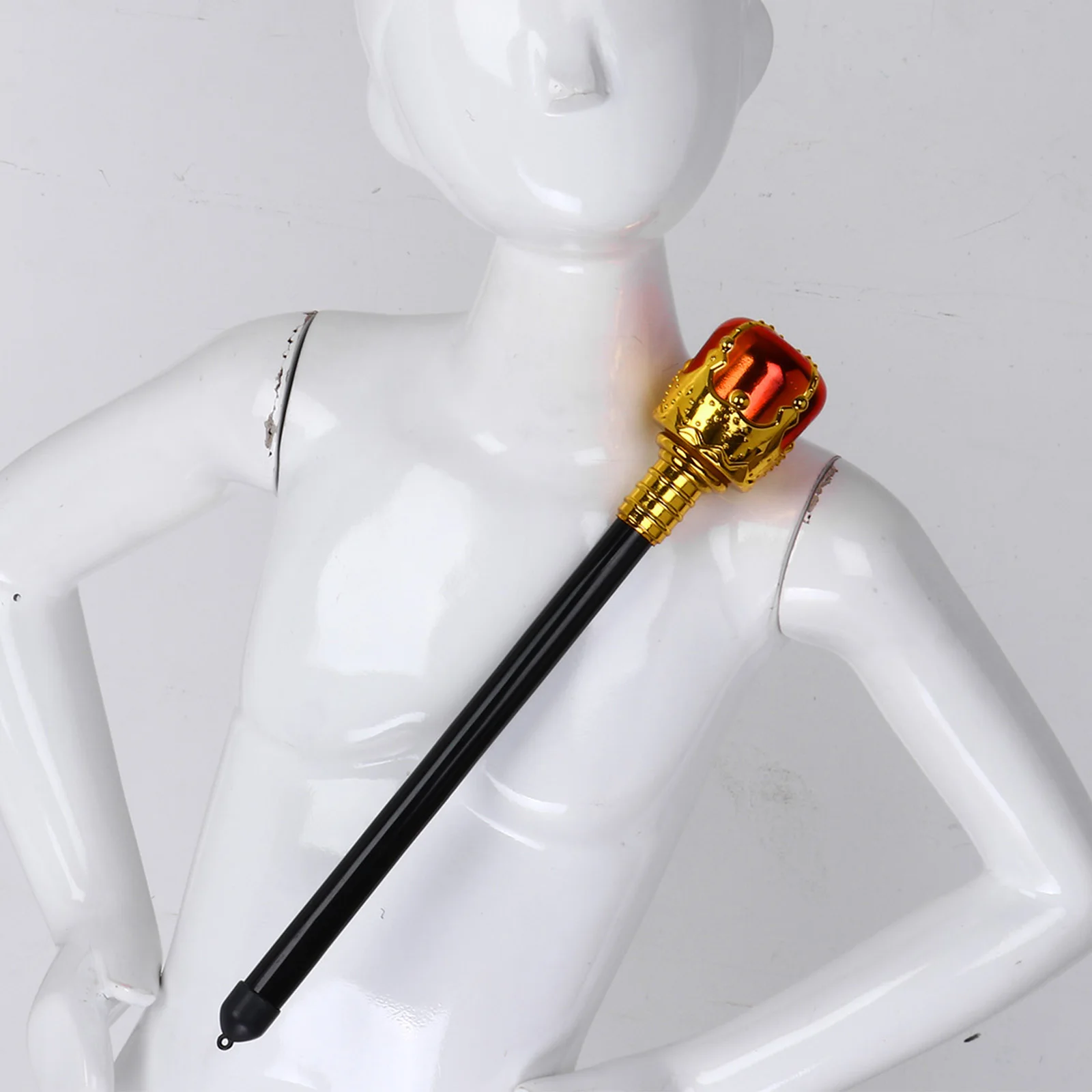 Royal Scepter Children Halloween King Emperor Queen Prince Scepter Kids Girls Boys Dress Up Costume Party Cosplay Accessories