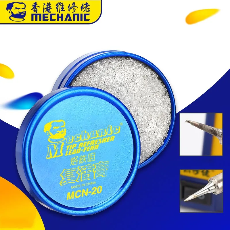 

MECHANIC Soldering Tip Resurrection Cream Tinner Refresher Oxide Paste Lead-free Soldering Iron Tip Refresher For Iron Head