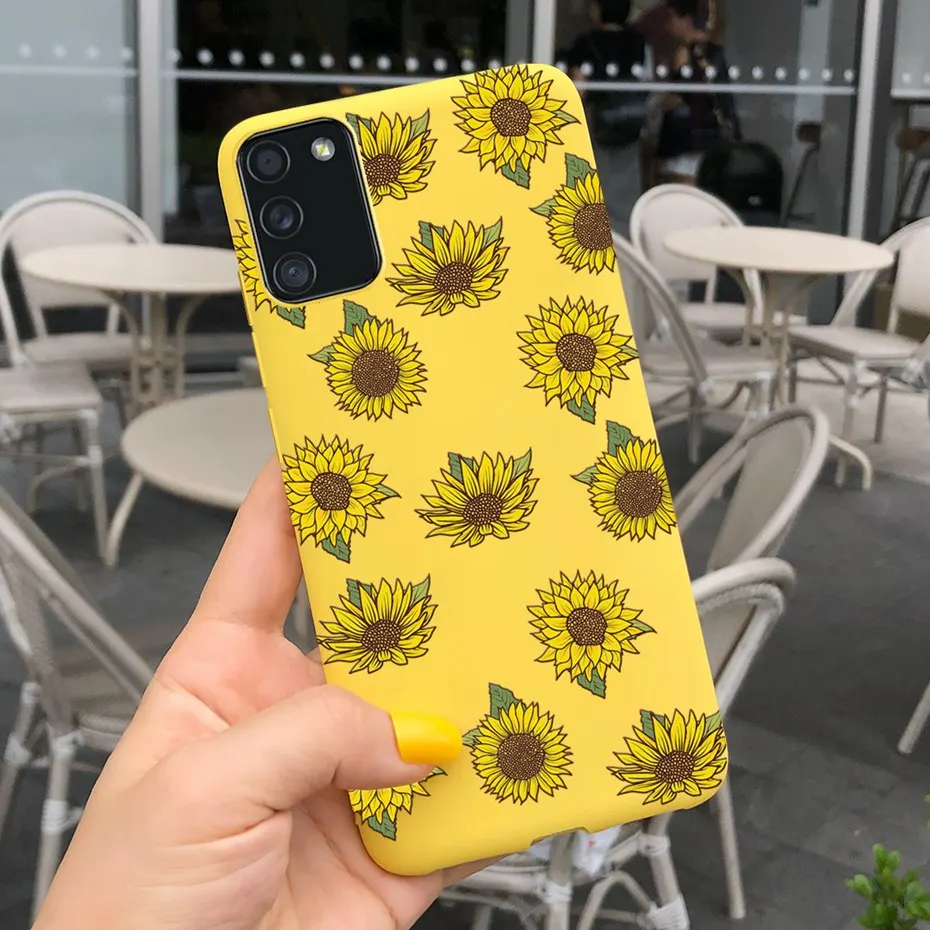 Floral Soft Silicone Phone Case - Cute TPU Back Cover