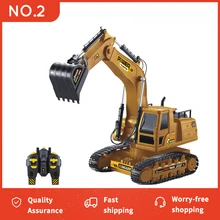 Pelle RC 2.4Ghz 1:18 RC, voiture d'ingénierie, télécommande Caterpillar, véhicule de Construction, modèle RTR, jouets pour enfants, Gi de noël