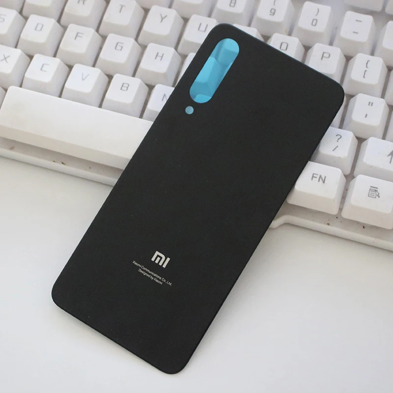 Для Xiaomi mi 9 SE стеклянная крышка батарейного отсека для двери Корпус Замена запасных частей 3M клей для Xiao mi 9 SE mi 9SE задняя крышка