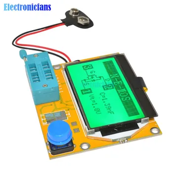 

M328 LCR-T4 Mega328 Meter LCR led Transistor Tester Diode Triode Capacitance MOS PNP NPN 12864 Display Module