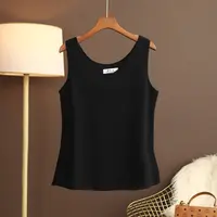 New Summer Women Blouse Loose V-Neck Chiffon Shirt Female Sleeveless Blouse Plus Size 6XL Shirts women tops and blouses - Image 6