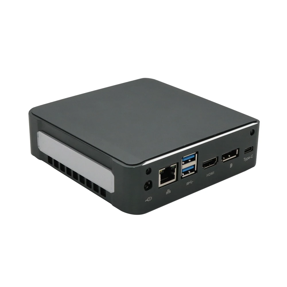Topton популярный супер мини ПК 10TH i7 10510U i5 10210 2 * DDR4 NVME M.2 Карманный настольный