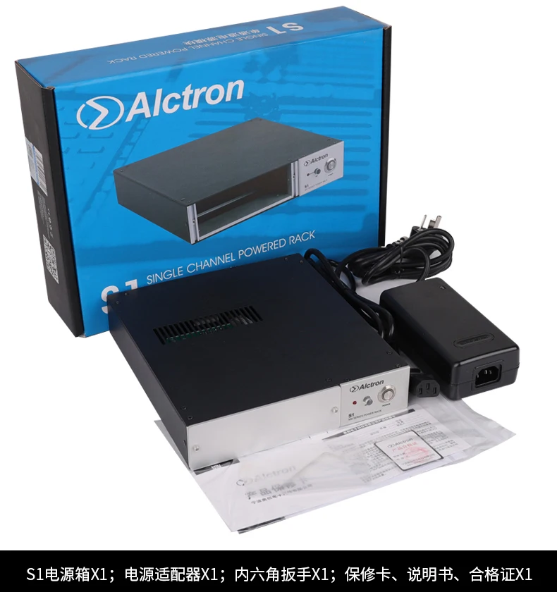 Alctron S1 одиночный слот 500 модуль вентилятора для источников питания студийная стойка для сцены записи студии
