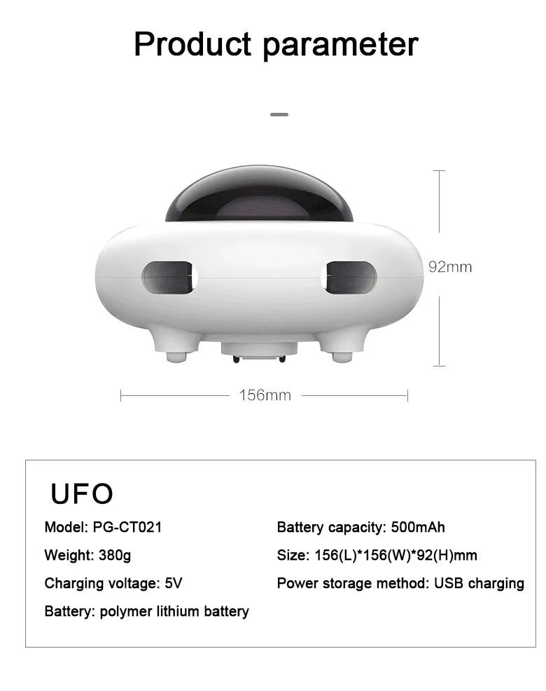 Inteligente, tocadiscos UFO oscilación automática juguetes cachorro gato dirección eléctrica juguete de persecución para mascotas de carga USB interactivo juguetes con plumas