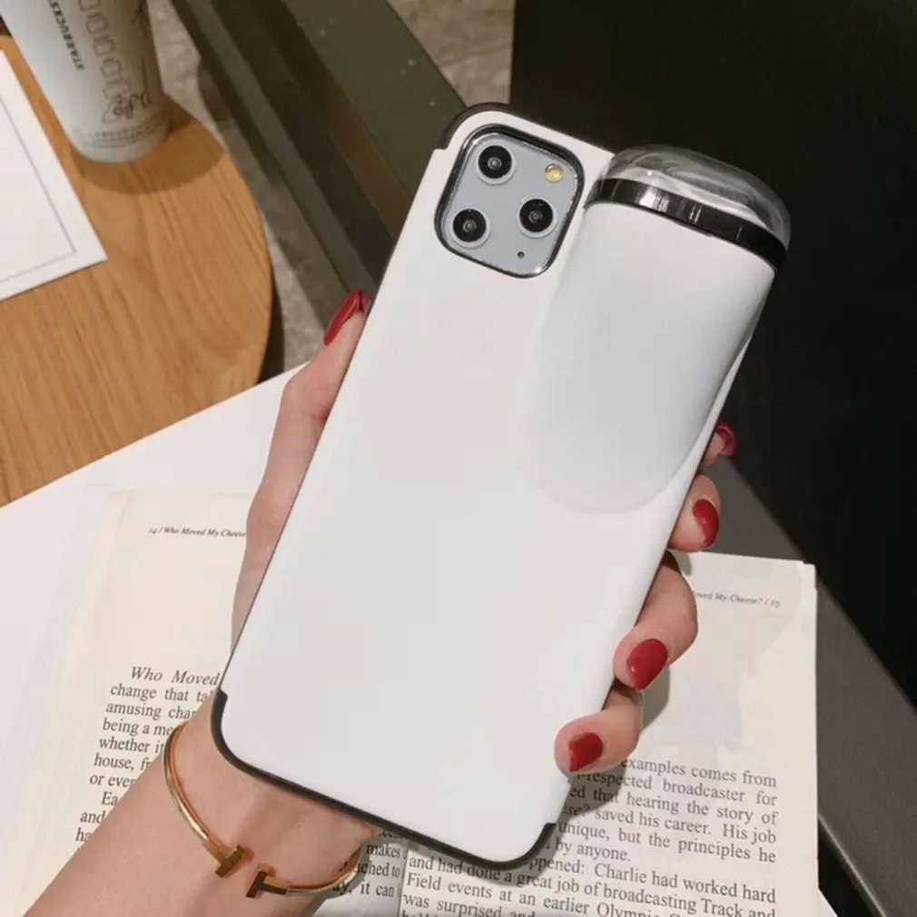 Белый 1 шт для Iphone11Pro Max мобильный чехол для телефона для Apple 8 P/Xairpods гарнитура одна сторона для Xs защитный чехол - Цвет: Белый