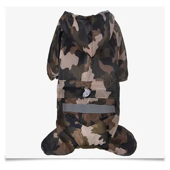 

Small dog waterproof raincoat Teddy dog raincoat