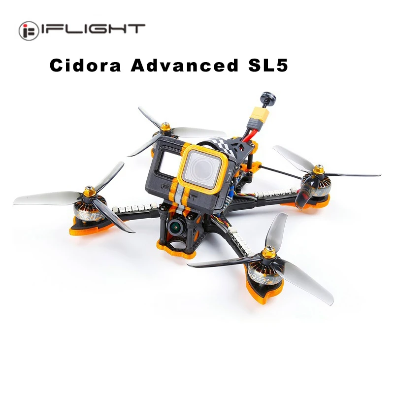 IFlight Cidora SL5 FPV гоночный Дрон XING 2306 бесщеточный двигатель F7 Контроллер полета с 50A 4 в