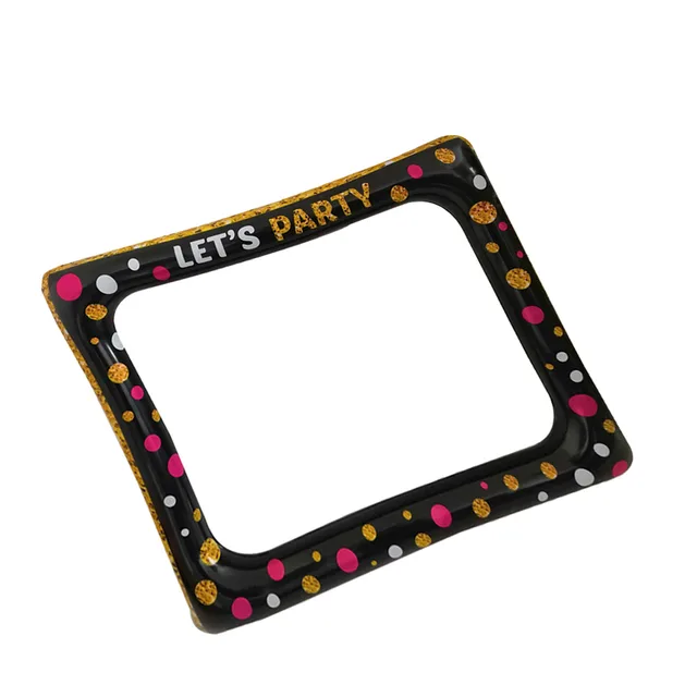 PVC  Inflatable Photo Frame Photo Booth Props Promotional Advertising Selfie Photo Frame Inflatable Toy Photo Frame For Birthday 6