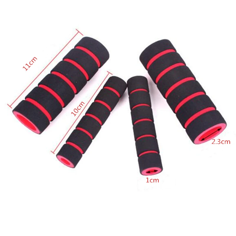 Handle Bar 4pcs/set Bike Racing Bicycle Motorcycle Foam Sponge Grip Cover Handlebar Non-slip Soft