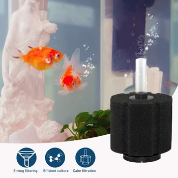 

Aquarium Filter Fish Tank Sponge Filter Aquatic Pets Fish Filter Aquarium Accessories Skimmer Biochemical Filtration