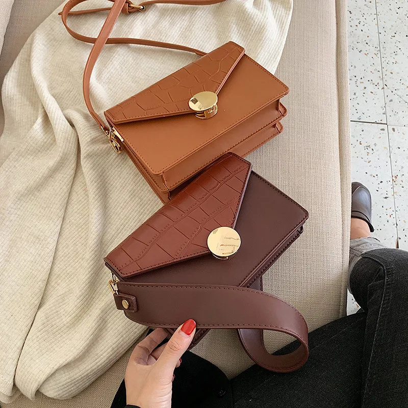 

Online Celebrity Celebrity Style One-Shoulder Square Sling Bag France Non-mainstream Bag WOMEN'S Bag New Style 2019 Versatile IN