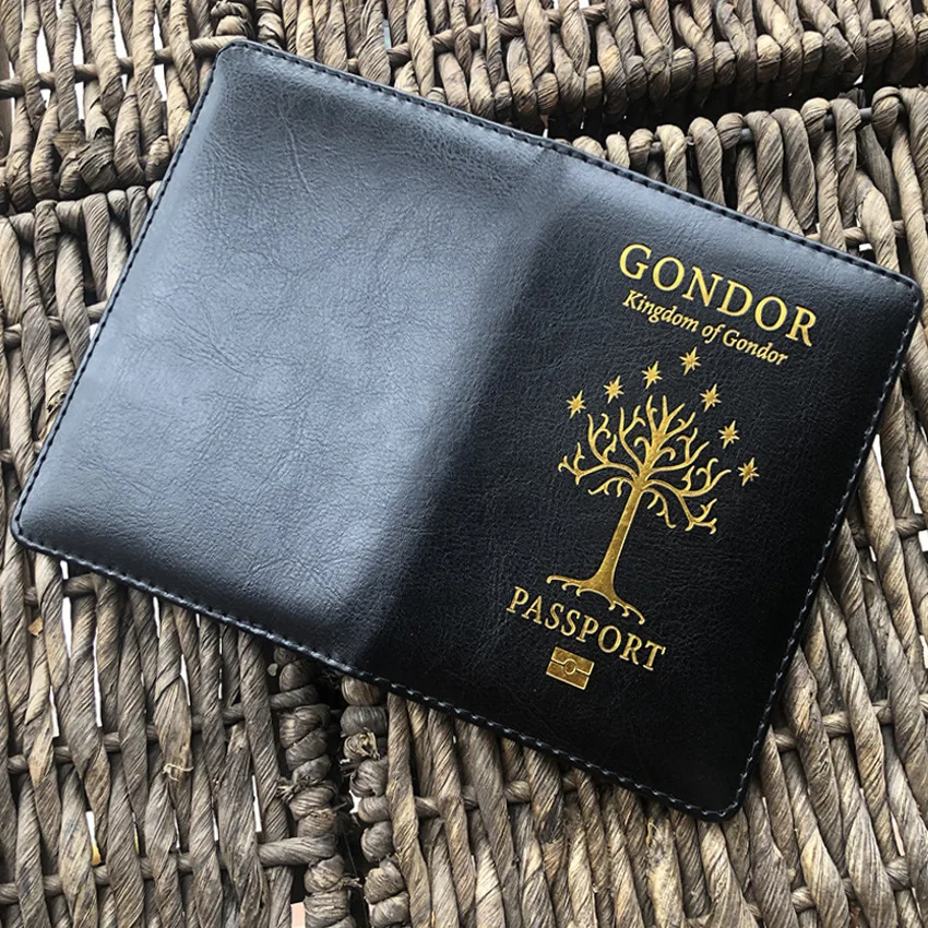 Elegant Life Tree Passport Holder - Premium Travel Accessory