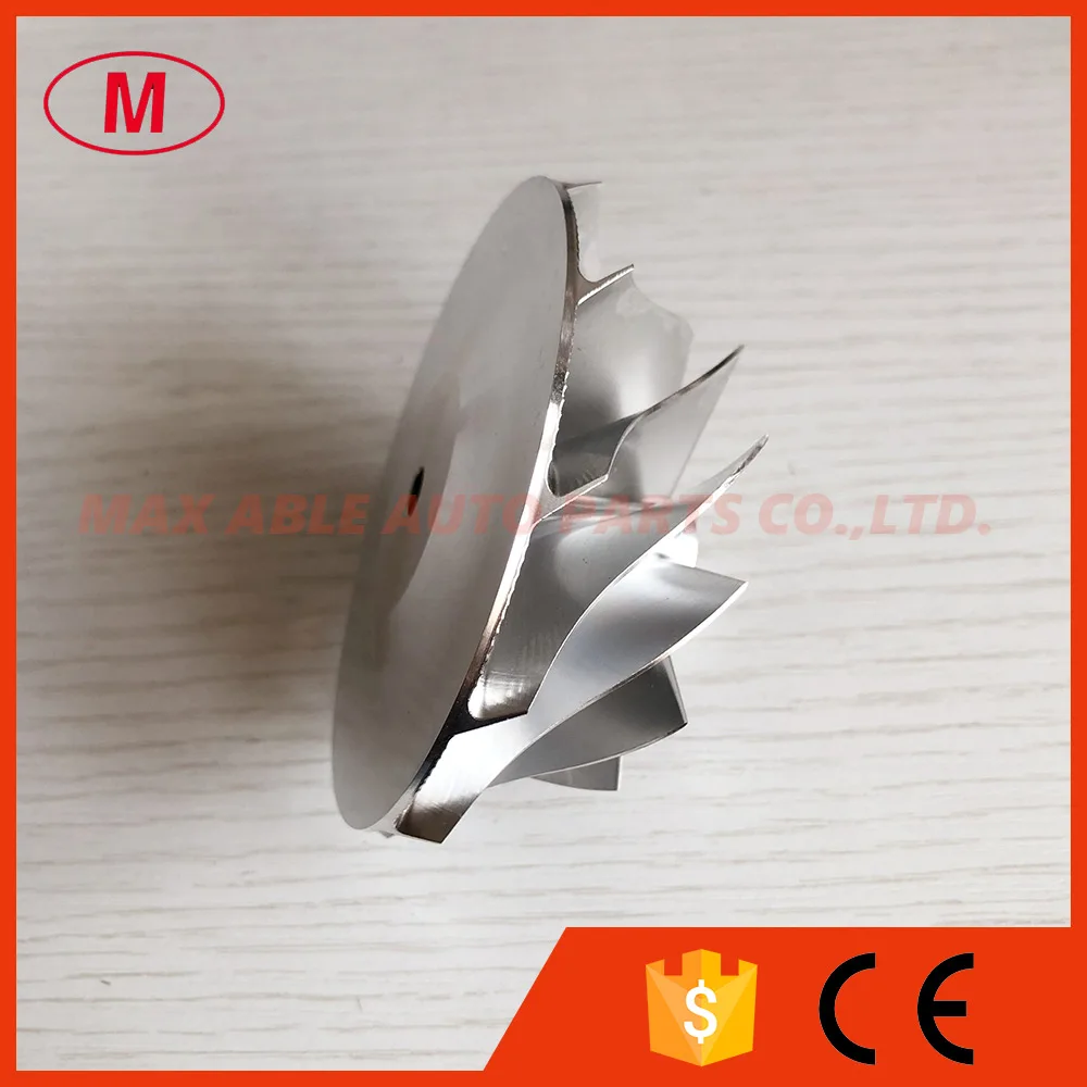 GTX3582 9833-2 62.45/82.36mm 11+0 blades turbocharger milling/aluminum 2618/billet compressor wheel