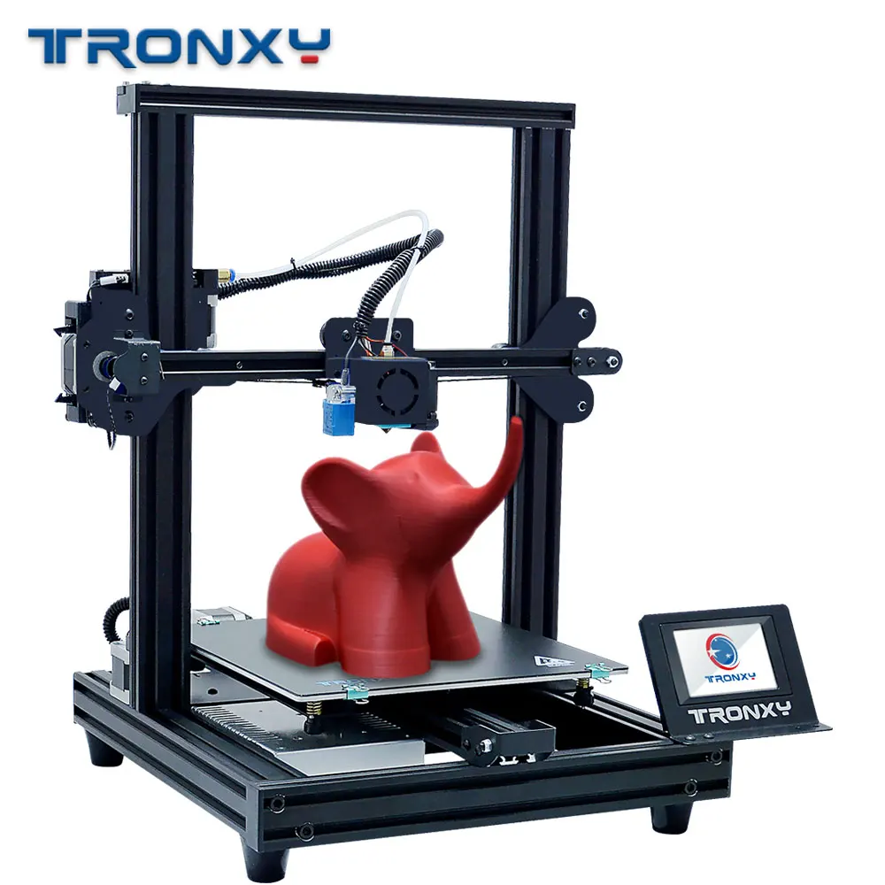 XY-2 PRO TRONXY XY-2 PRO 3d принтер Модернизированный авто уровень размер 255*255*260 мм восстановление отключения питания печать мощность выход 360 Вт быстромонтируемый - Цвет: XY-2 PRO