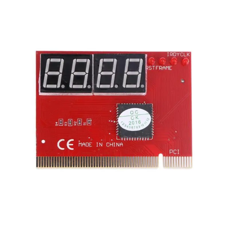 ПК 4-разрядный код системная плата Материнская плата диагностический анализатор тестер PCI карта с 8 светодиодами индикации