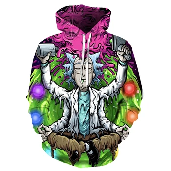 

Drop ship Rick and Morty By Jm2 Art 3D hoodies Men's women's children's hoody Anime autumn winter fashion hoodie 2020 newest