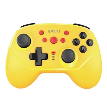 

PG-9168 6-axis Joystick Gamepad Controller Bluetooth Wireless/Wired Supporting Vibration Function Rechargeable for Switch
