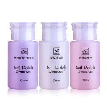 

Manicure Acrylic Remover Nail Polish Remover Gel Cleaning Agent 160 Ml Press Water Bottle Boxed UV Polish Cleaning