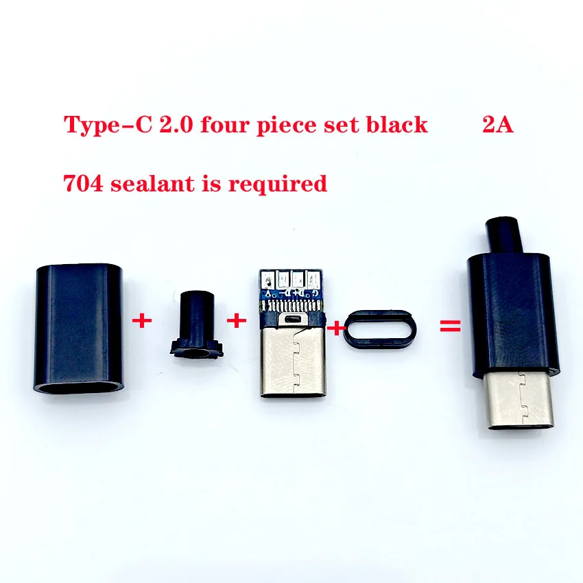 2 шт. 5 шт. TYPE-C USB 2,0 USB3.0 штекер Штекерный разъем с печатной платой 17pin Сварка данных OTG интерфейс линии DIY кабель для передачи данных Аксессуары