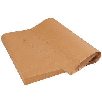 

400 Pcs Parchment Paper Baking Sheets,Non-Stick Precut Baking Parchment, Perfect for Baking Grilling Air Fryer