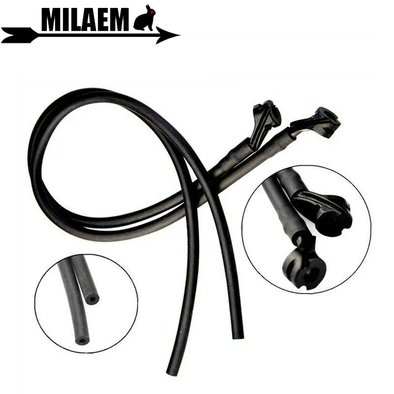 

3pcs Archery Peep Sight Rubber Tube 3/16 4.5mm Lemgth 30cm Silicone Tubing Hole Line Compound Bow Shooting Accessories