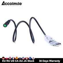 EBike kabel USB do programowania kabel do 8fun Bafang BBS01 BBS02 BBSHD średni napęd silnik do roweru elektrycznego PAS prędkości ograniczenia prądu ulepszone