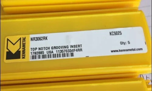 10 шт. KENNAMETAL твердосплавная вставка NR3062RK KC5025