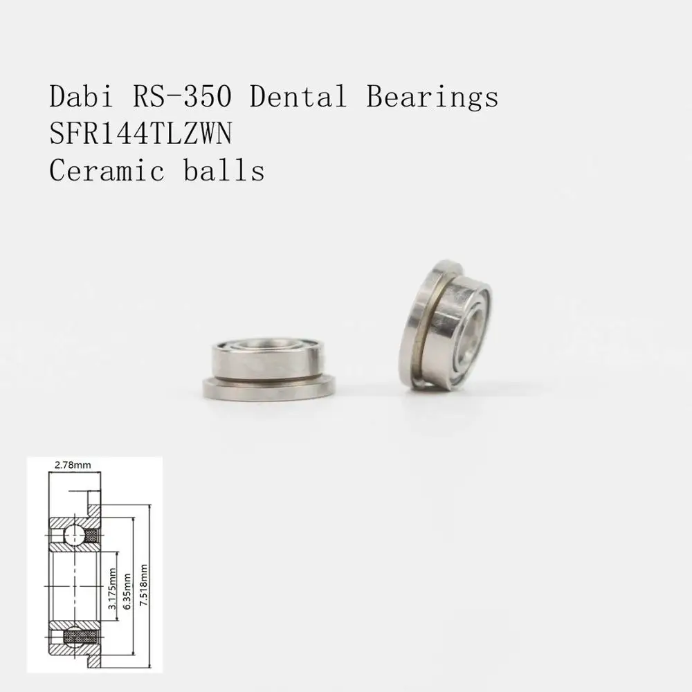 Dabi RS 350 керамические стоматологические подшипники SFR144TLZWN|Подшипники| |