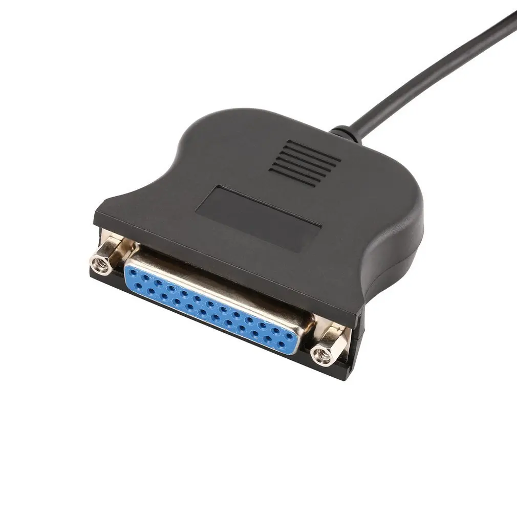 USB to 25 Pinhole Parallel Port Db25 Interface IEEE 1284 Printer USB2.0 Line Drop Shipping