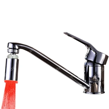 

single red color Non Battery needed LED Color faucet ligh for wedding gifts souvenirs