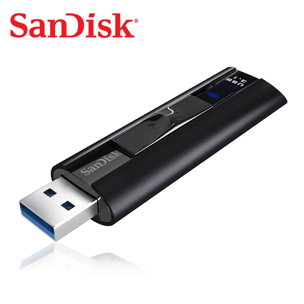 SanDisk флеш-накопитель Usb Memory Stick CZ880 Extreme PRO 128 ГБ USB 3,1 твердотельный накопитель флэш-накопитель 256 ГБ флэш-накопитель высокого Скорость 420 МБ/с