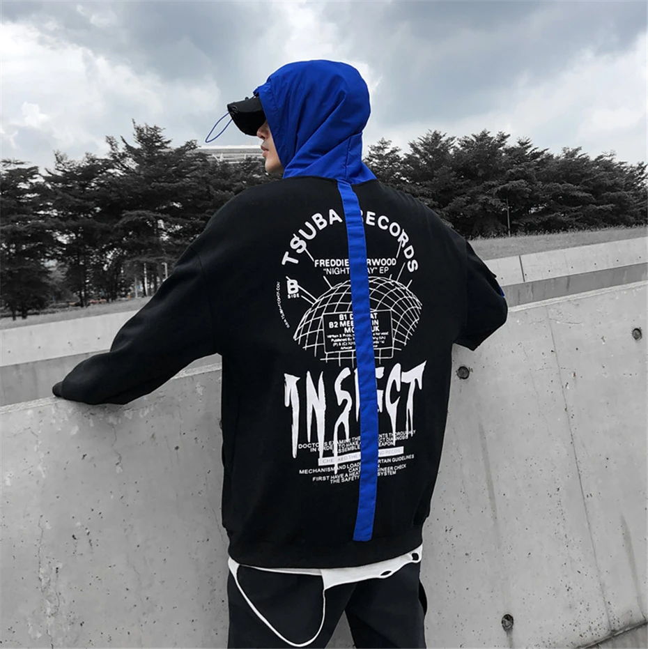 Хип-хоп толстовки для мужчин и женщин Harajuku свитер с капюшоном уличная мода хип-хоп повседневные топы Мужские WG520
