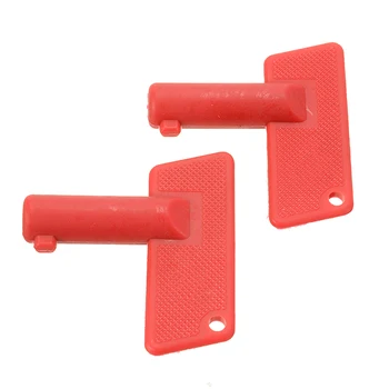 

2pcs 100A 12V Car Truck Battery Isolator Spare Keys Power Cut-off Switch Auto Rplacement For Marine Auto Boat Truck