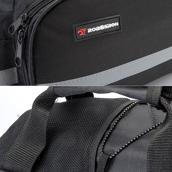 

35L Bicycle MTB Road Bike Bag Multi-function Expandable Shelf Bag Portable Black