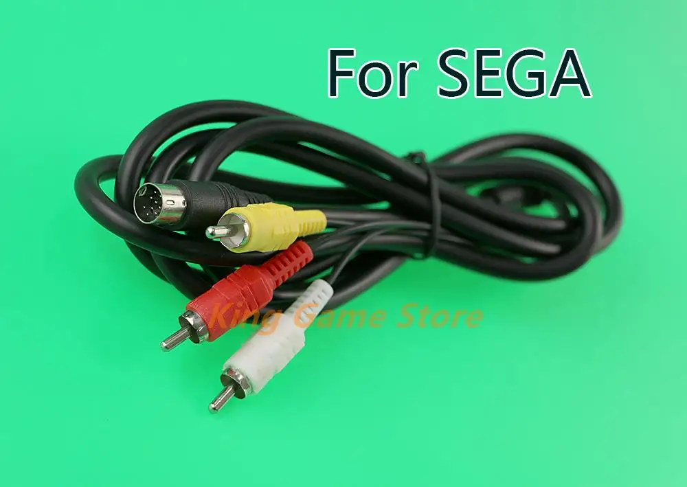 New 2024 AV RCA Audio Video Cable for Sega Genesis
