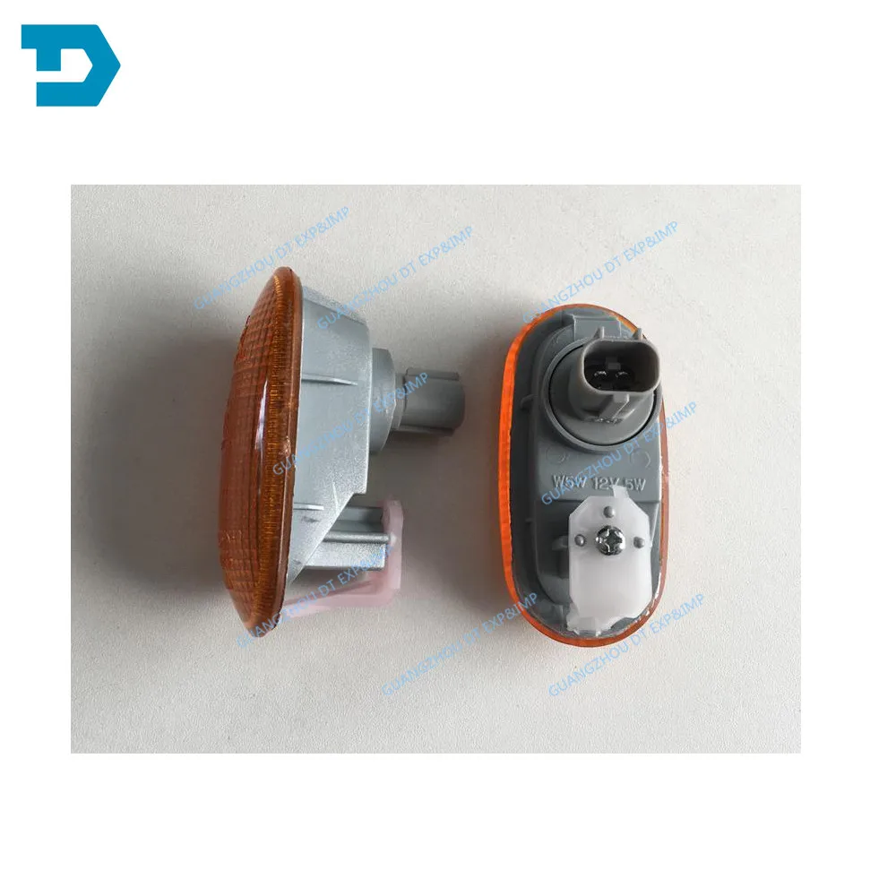 Юбка светильник MB831091 214-1415 круглый желтый V32 fenderlamp для pajero боковая лампа для MONTERO fender-лампа с лампой 1989-1999