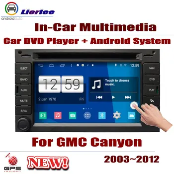 

For GMC Canyon 2003~2012 Car Android Player DVD GPS Navigation System HD Screen Radio Stereo Integrated Multimedia