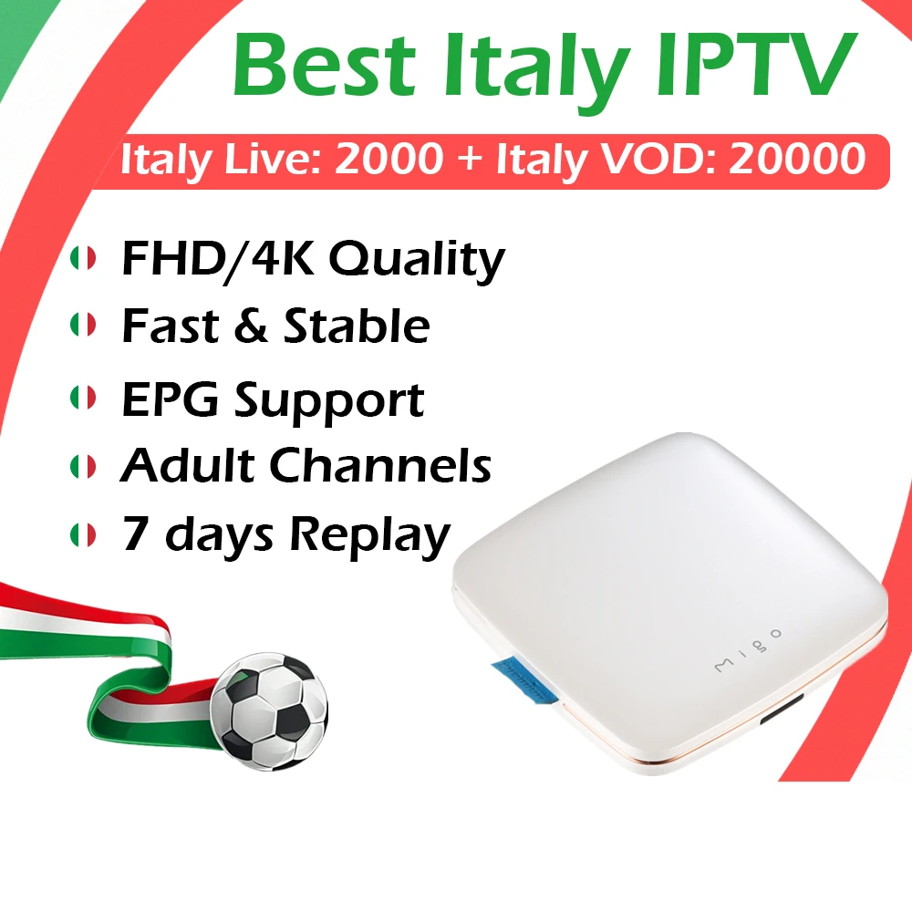 IPremium Android tv Box+ 1 год итальянского IP tv 10000Live+ 60000VOD Wifi 4K BT4.0 Smart IP tv Box Европа французский Великобритания Германия IP tv для взрослых
