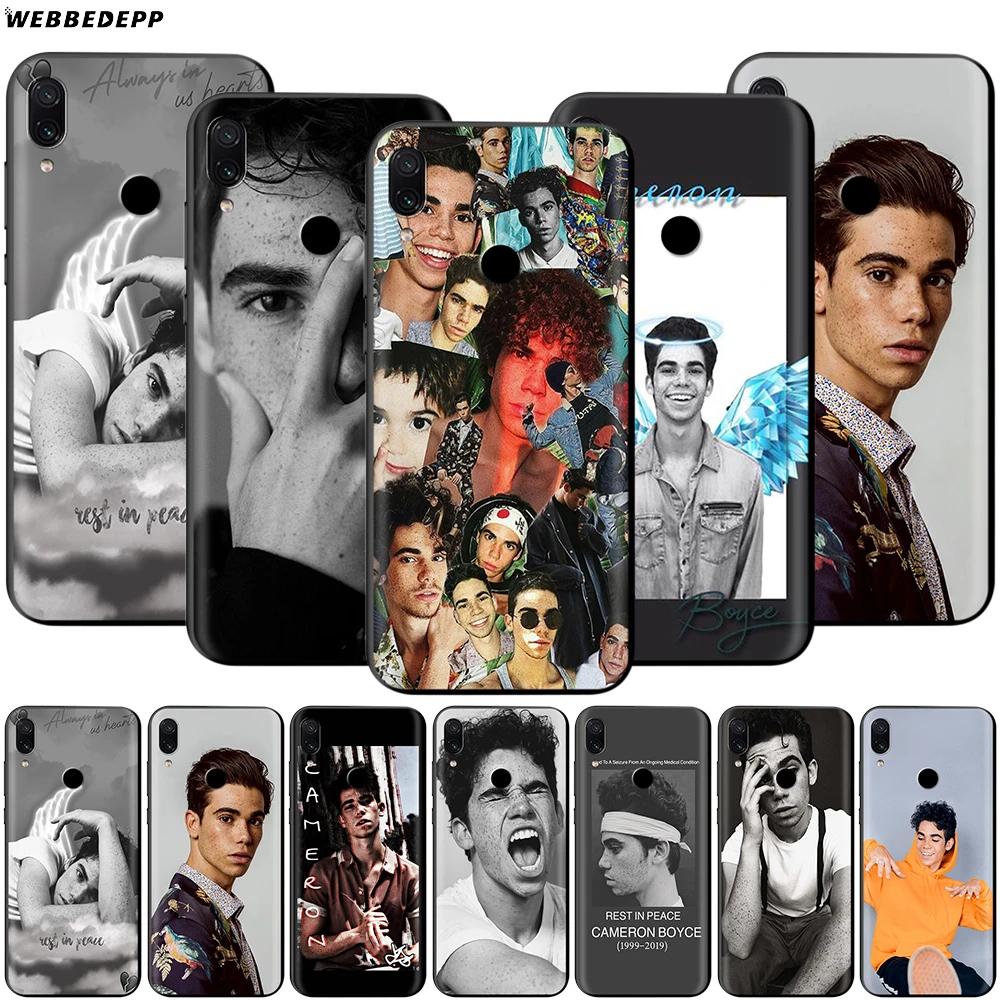 

Webbedepp Cameron Boyce Case for Xiaomi Redmi 4A 4X 5 5A 6 6A 7 7A S2 Note Go K20 Pro Plus Prime