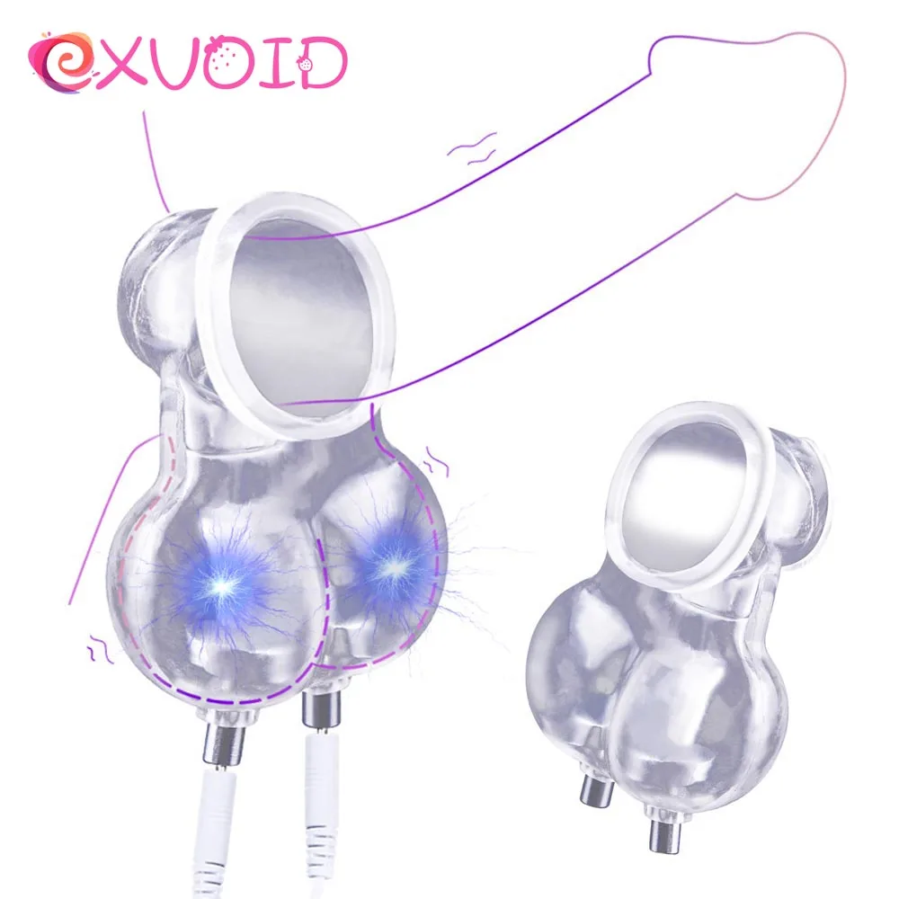 Кольцо для мошонки EXVOID аксессуар кольца поражение электрическим током пениса