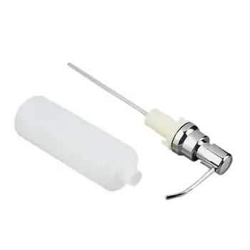 

1pc Sink Soap Dispenser Reusable Premium Practical Durable Anti-rust Lotion Bottle Dispenser Pump for Bathroom Hotel Kitchen