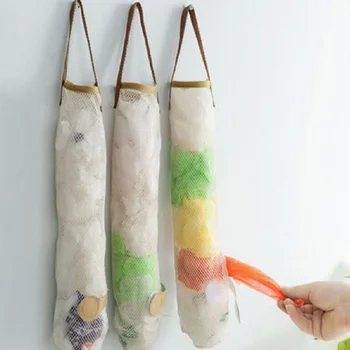 

Vegetable Storage Bag Storage Net Polyester 11*40CM Kitchen Breathable