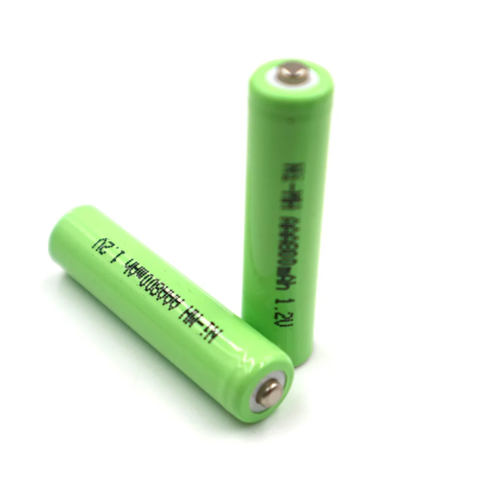 C&P AAA 800mAh 10 Piece Rechargeable Battery Cell NI-MN 1.2V Tip Point Camera Toy Clock Flashlight Remote Control 0.8Ah China