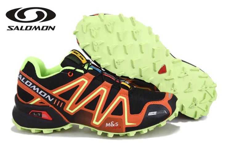 Salomon Speed Cross 3 CS III Trail Shoes Breathable Run Men Shoes Light Atheltic Shoes mens Fencing Shoes SpeedCross 3 - Цвет: 10