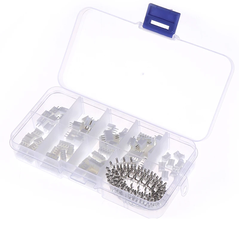 230pcs PH2.0 2p 3p 4 Pin 2.0mm Pitch Terminal Kit Pin Header Connectors