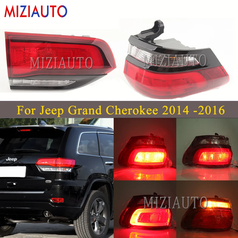 Для Jeep Grand Cherokee задний светильник s светодиодный задний стоп-светильник бампер отражатель светильник левый/правый автомобильные аксессуары